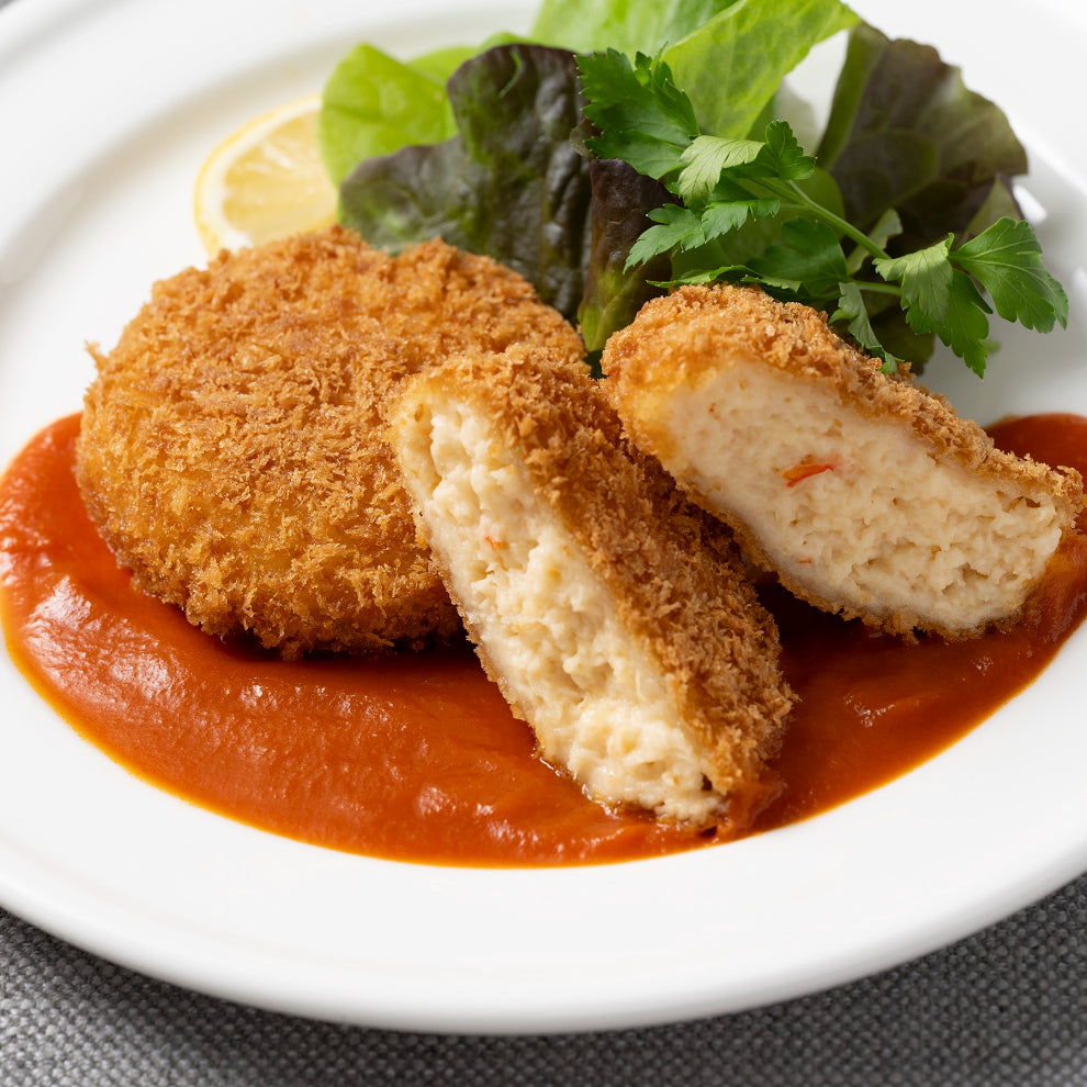 トマトソースで味わう 蟹クリームコロッケ 2個入り